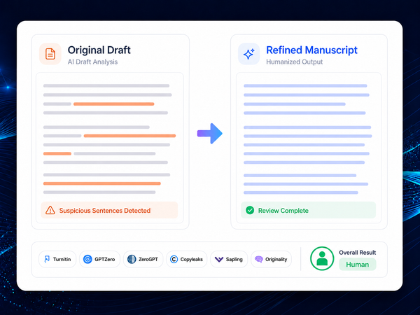 tlooto X Academic Humanizer: Refine AI Drafts into More Natural Academic Writing